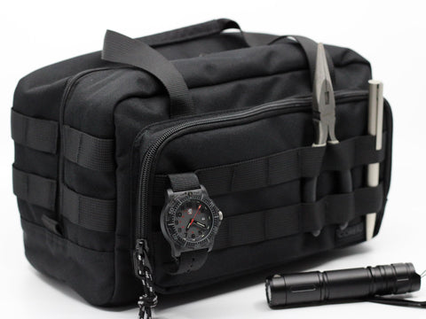 Coreflex 12-Inch Tool Bag compact design supports easy transport between sites.