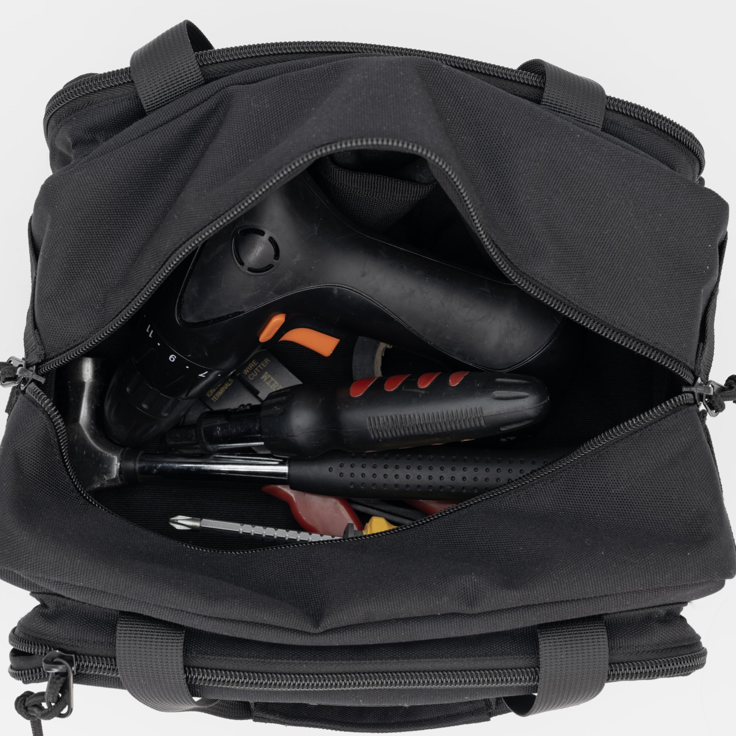 Coreflex 12-Inch Tool Bag dimensions 12x7x7 indicate roomy but portable storage.