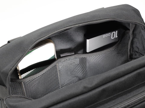 Coreflex 12-Inch Tool Bag interior pockets layout demonstrates versatile storage.
