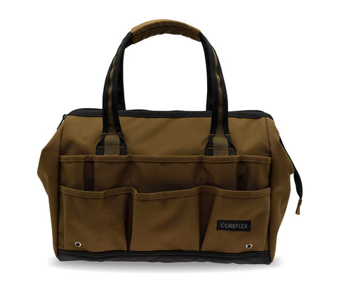 Coreflex exterior pockets provide organized space for small items