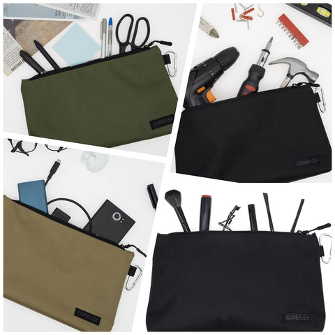 COREFLEX Premium Tool Pouch rugged 600D canvas for durable use