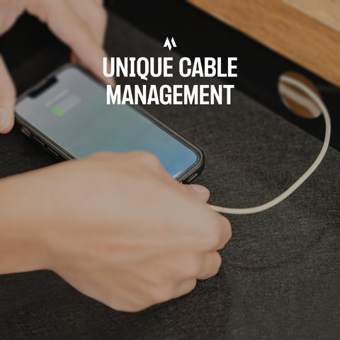 COREMINDED 3-year warranty supports the under-desk drawer slide-out for long-term use.