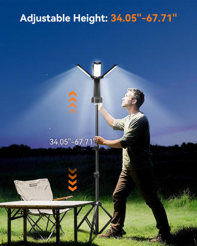 CORESLUX LED with modes white spot SOS for versatile scenarios.