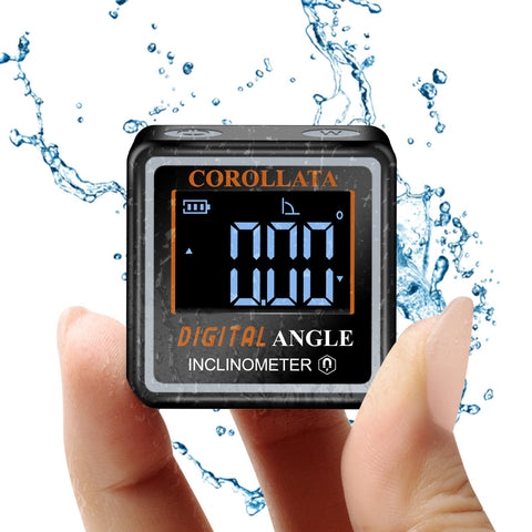 COROLLATA ultra-small digital angle finder with pocket-size design for easy on-the-go measurements.