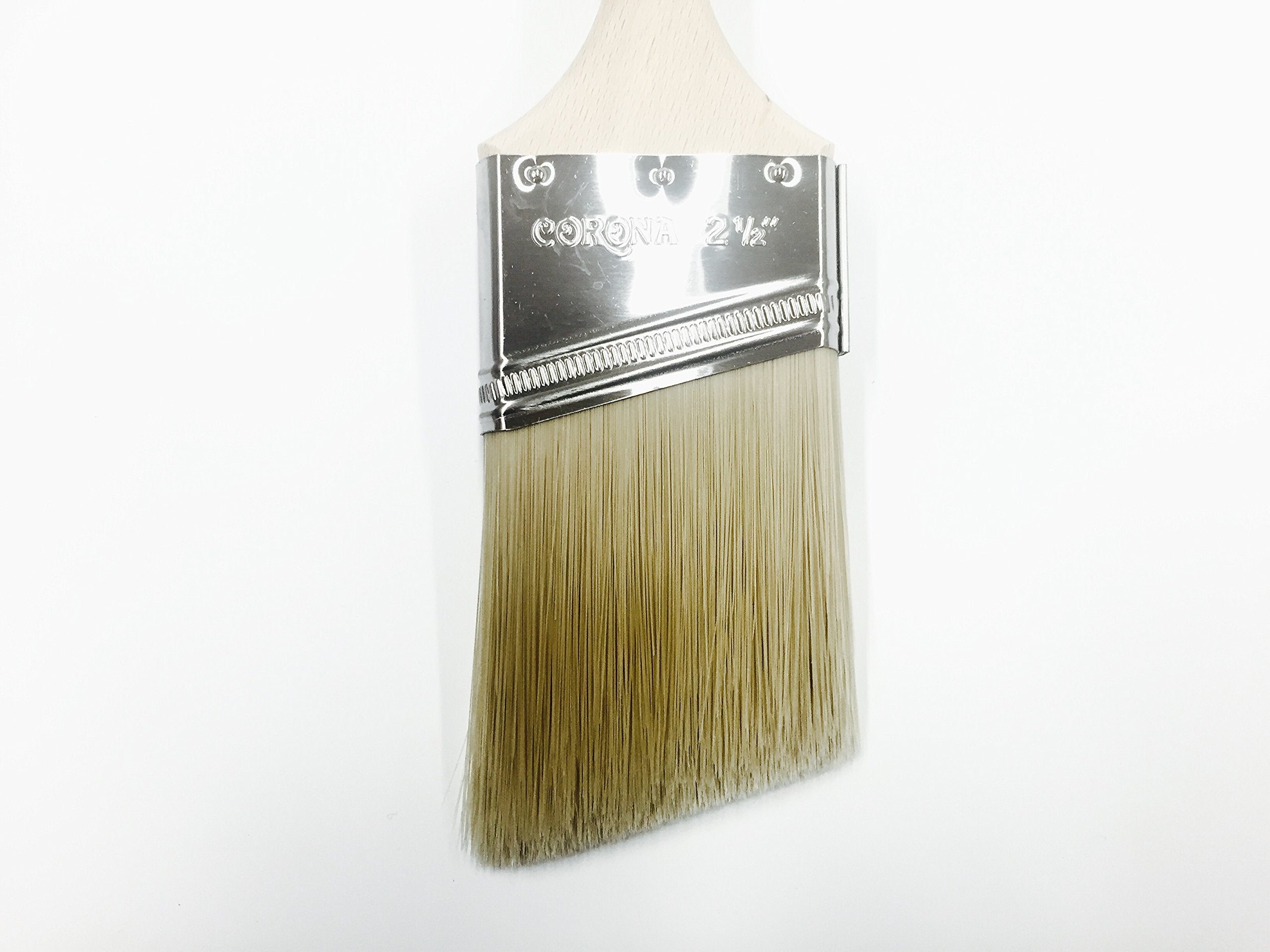 Corona Excalibur brush in action applying acrylics smoothly
