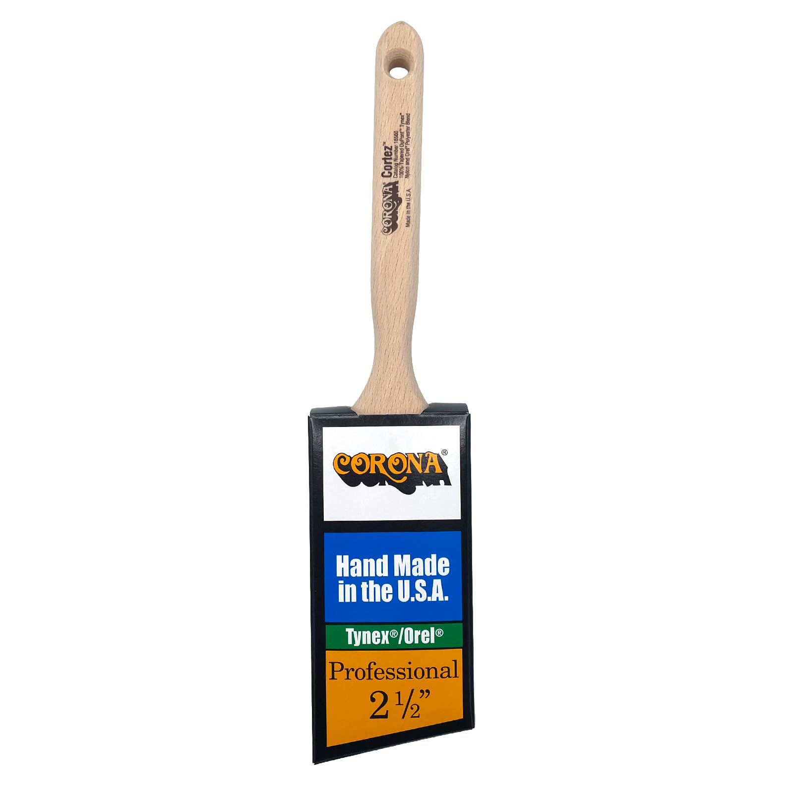 Corona Cortez brush angled edge for precise edging and clean lines.