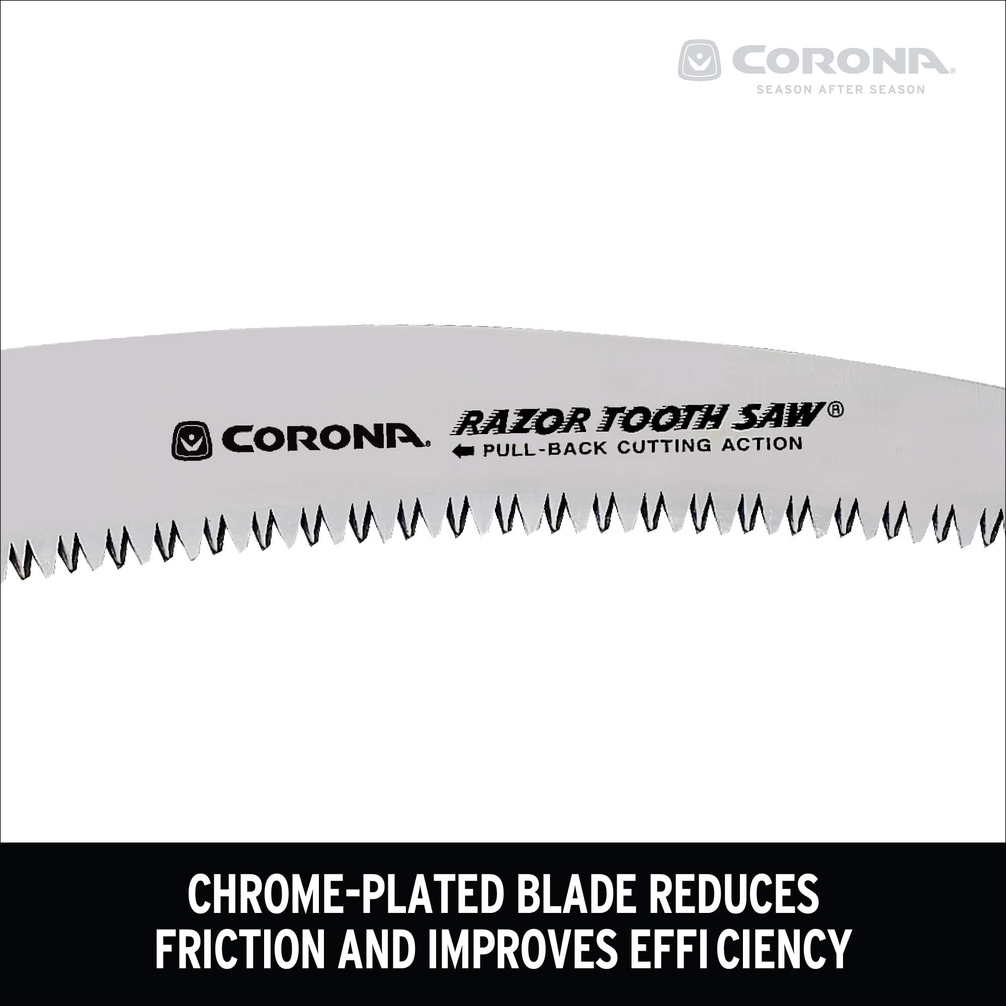 Corona RazorTOOTH pruning tool ideal for yard and trail maintenance.