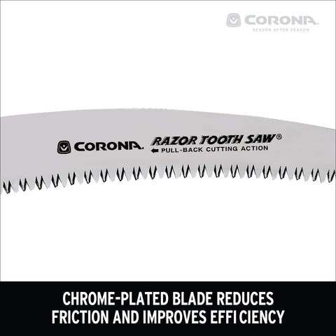 Corona RazorTOOTH pruning tool ideal for yard and trail maintenance.