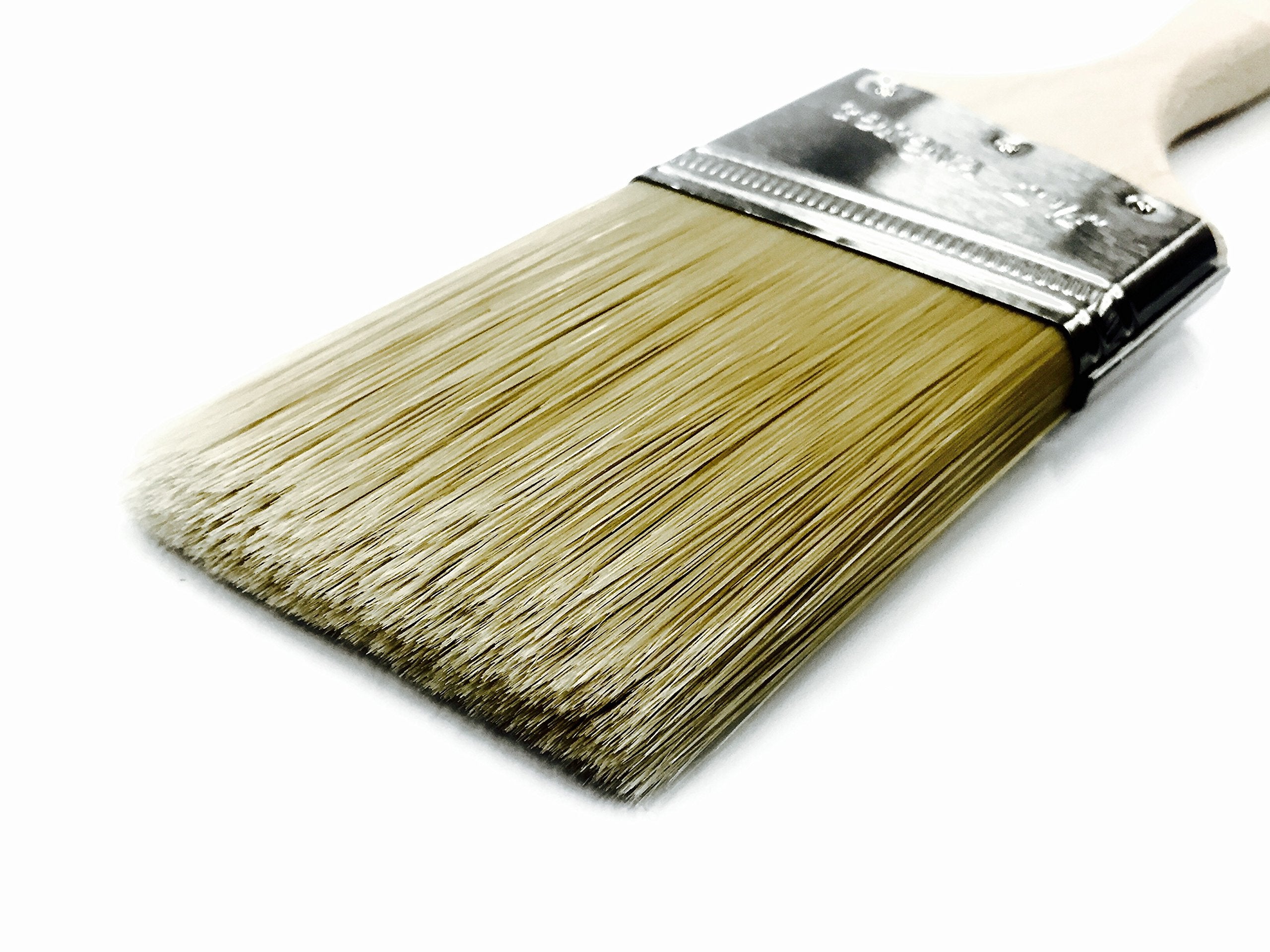 Corona stainless steel ferrules secure bristles for durable performance during heavy coats