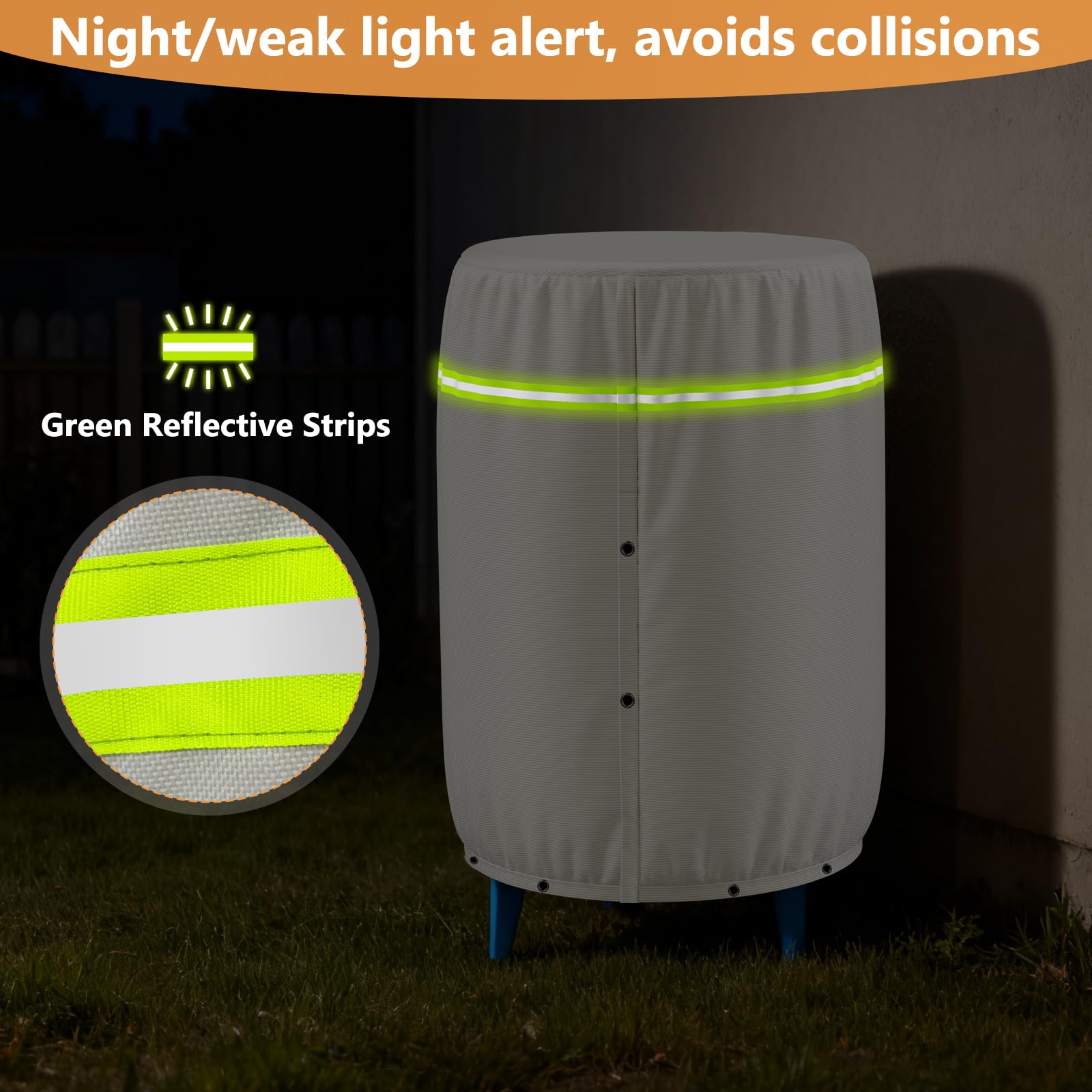 COSHNIBI weatherproof insulation protects the tank in all seasons.