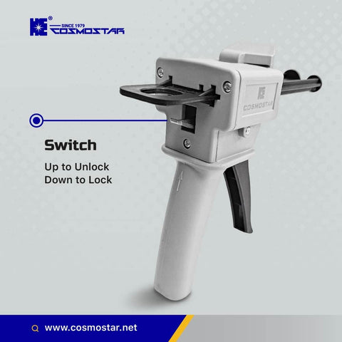 Compatible with standard 50ml cartridges for flexible material choices.