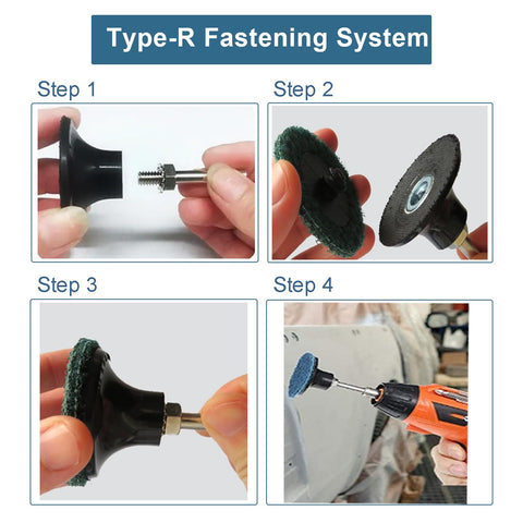 COSPOF disc removes gasket material cleanly from metal substrates during maintenance.