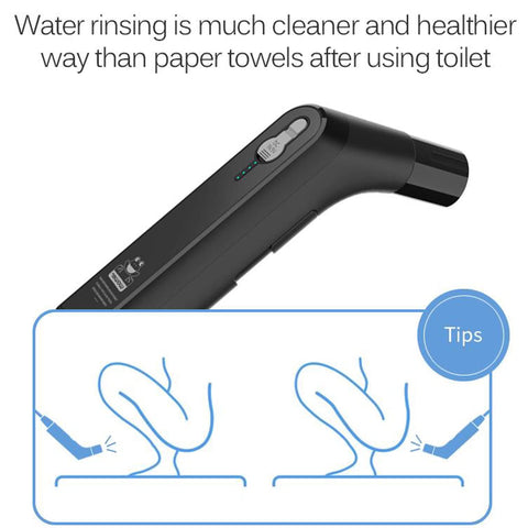 COSWE hygienic portable bidet suitable for all users.