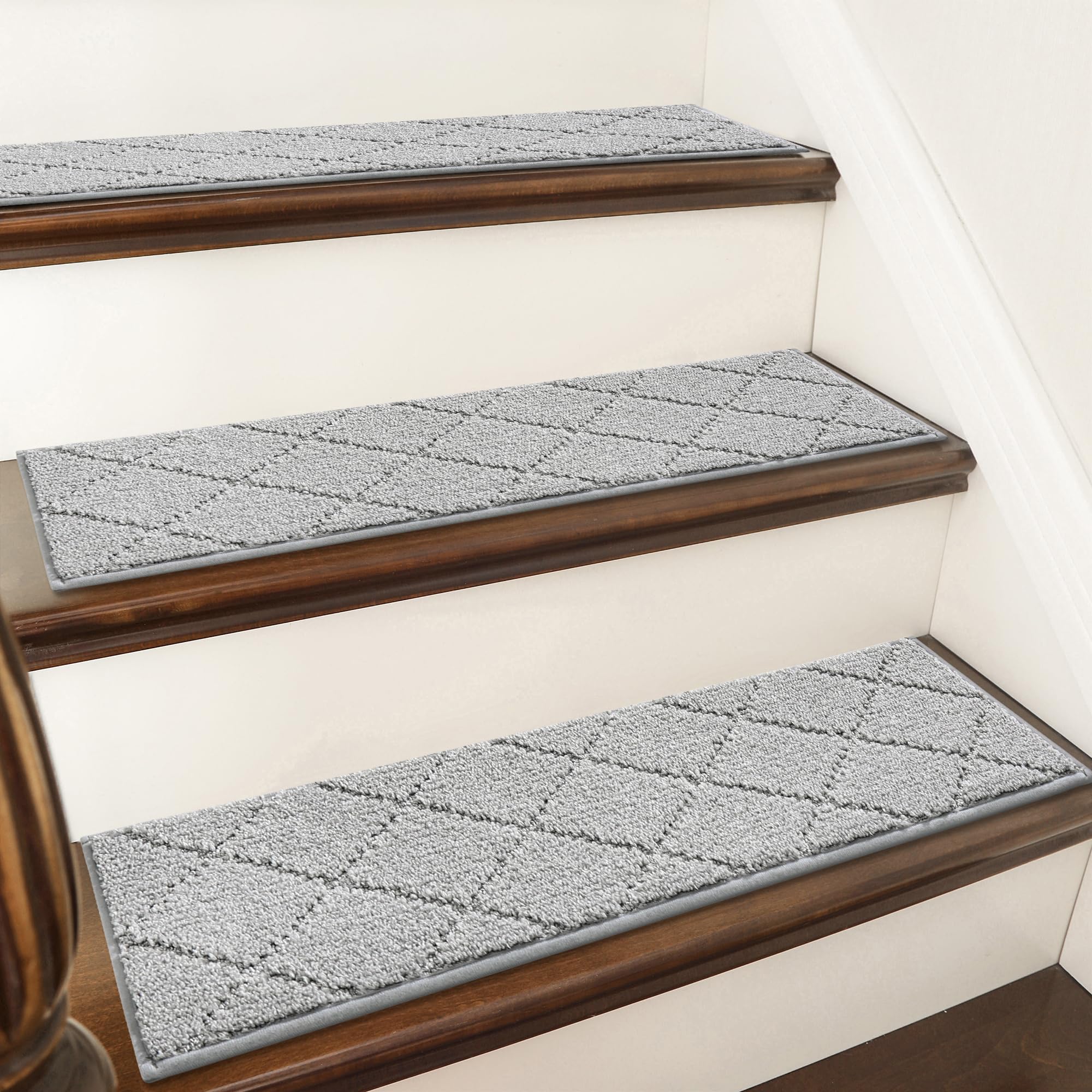 COSY HOMEER edging stair tread grey for secure, pet friendly steps.