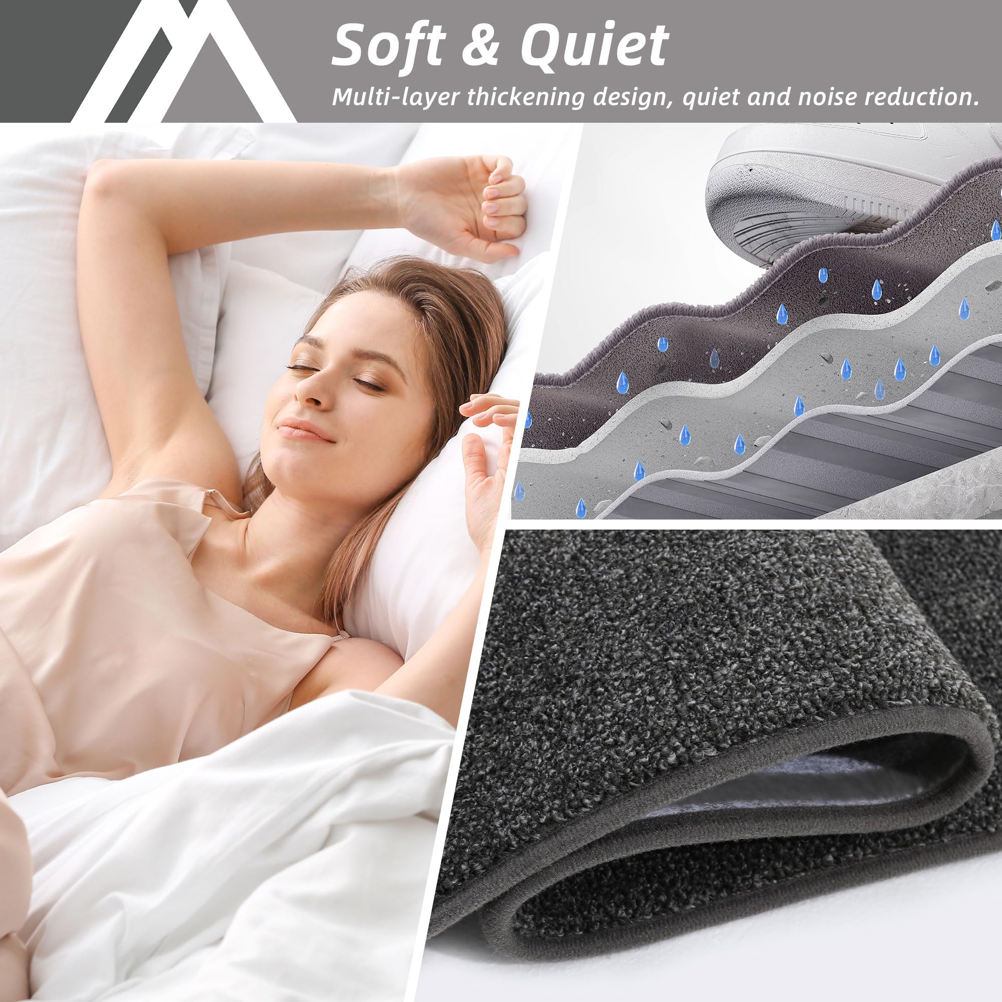 COSY HOMEER 28x9 inch mats fit most stairs without cutting.