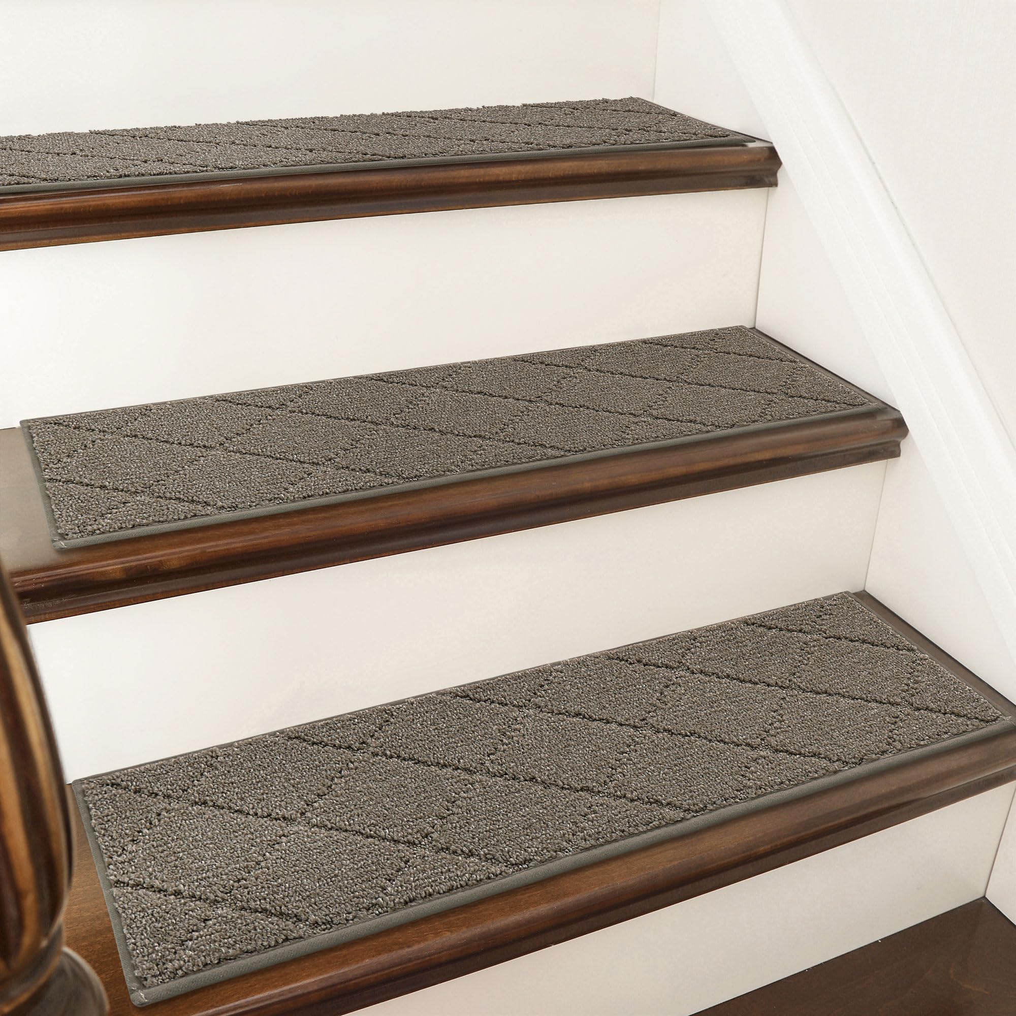 COSY HOMEER stair treads 9x28 provide soft footing for comfortable stairs.