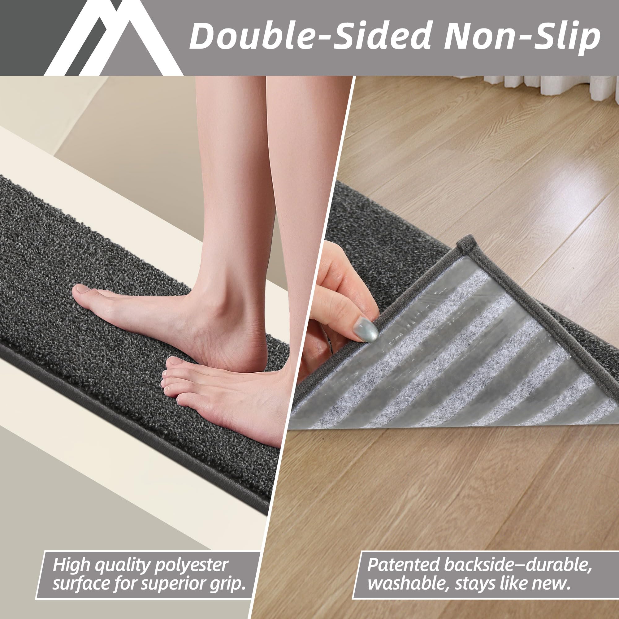 COSY HOMEER stair treads are easy to clean and machine washable.