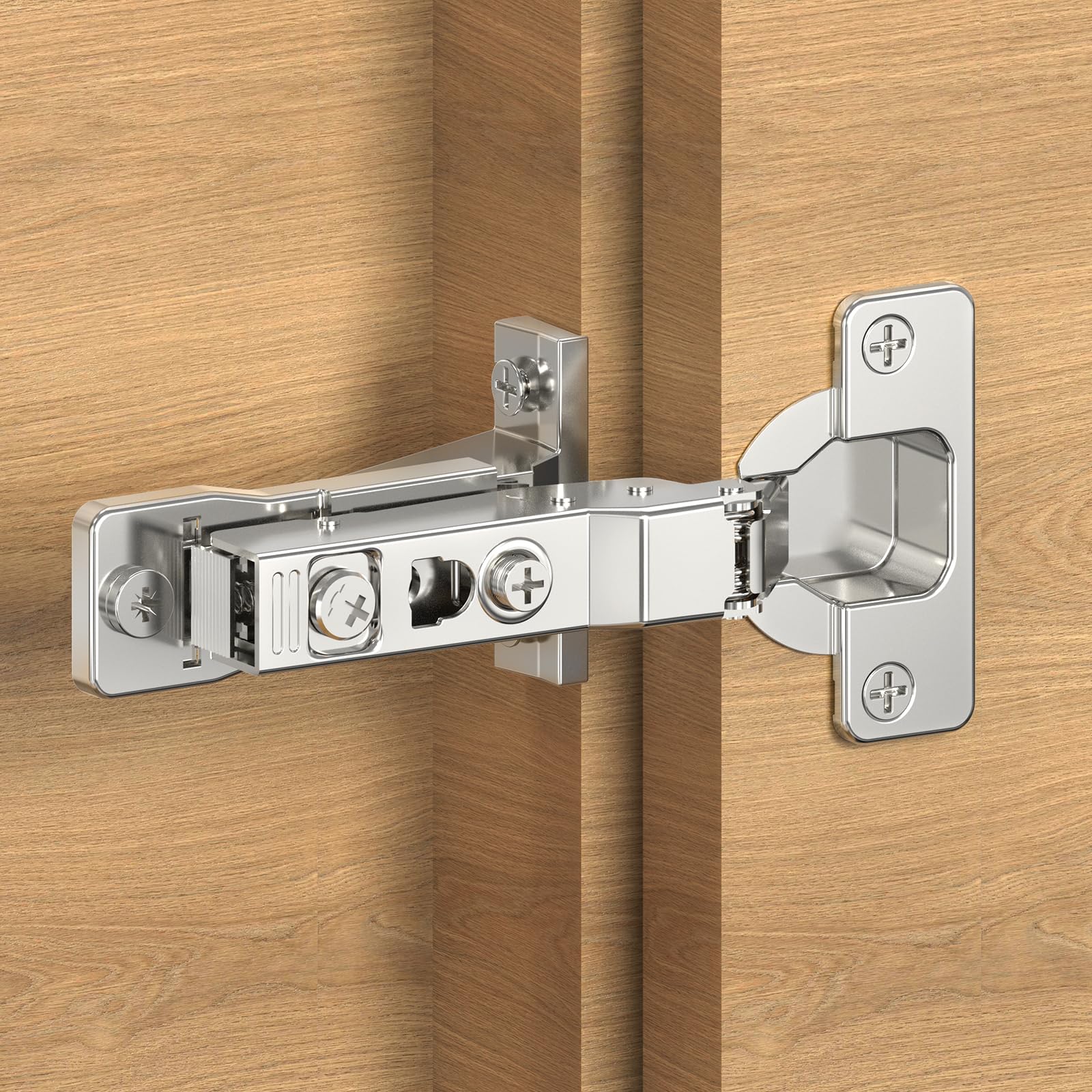 Cosycove face frame hinge soft close for silent door operation