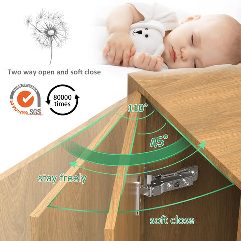 Cosycove quick release mounting hinge for effortless door removal