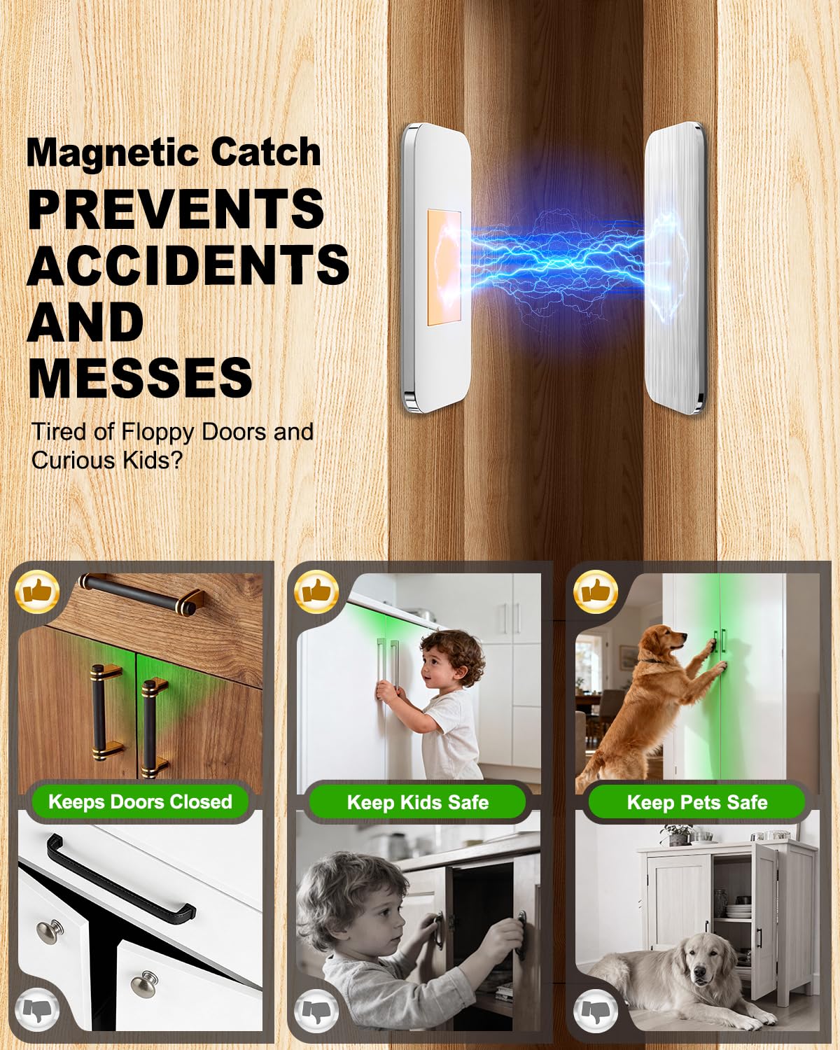 CosyGo drill-free installation adhesive back demonstrates easy, damage-free mounting