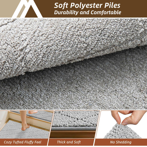 COSY HOMEER stair mat in a living room demonstrates versatile indoor placement.