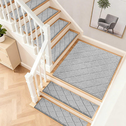 COSY HOMEER non-slip back grips dry floors for daily use.