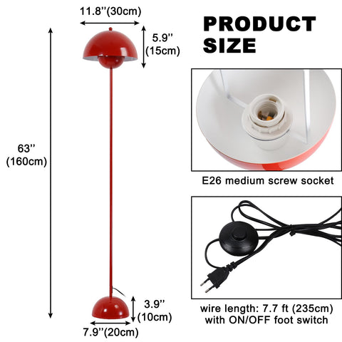 COSYLUX 160 cm height adds vertical interest to decor.