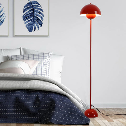 COSYLUX tall floor lamp with slim frame ideal for compact corners.