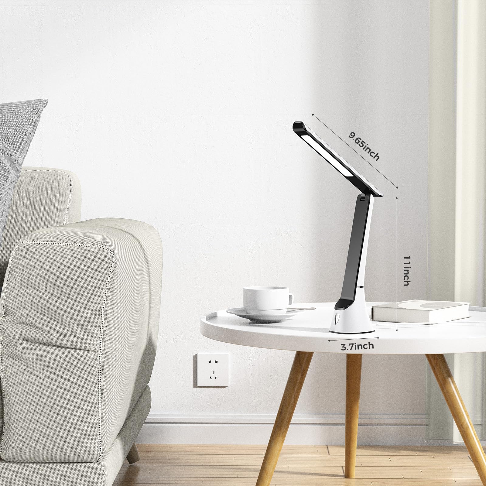 Cotlike Lamp packaging displays 1-year warranty and 90-day refund policy.