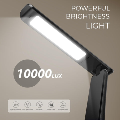 COTLIKE LED lamp shows three brightness levels for customizable comfort.