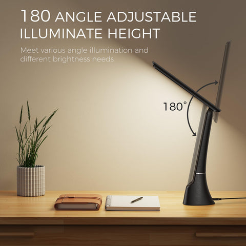 COTLIKE light is 180-degree foldable for easy angle adjustment.