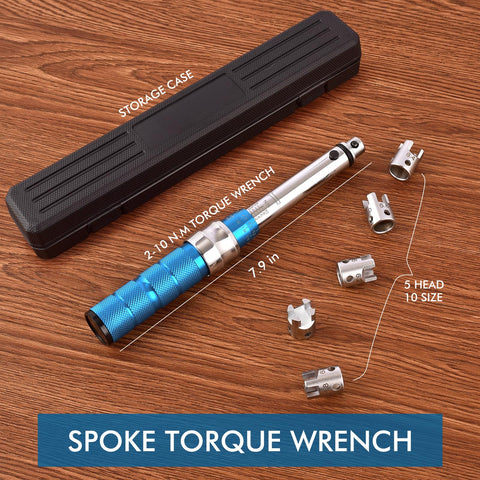 COTOUXKER torque wrench range 2-10 NM for versatile spoke work