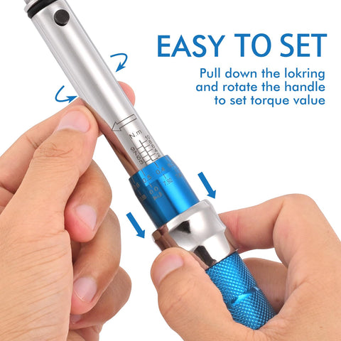 COTOUXKER locking ring enables quick torque setting on the tool