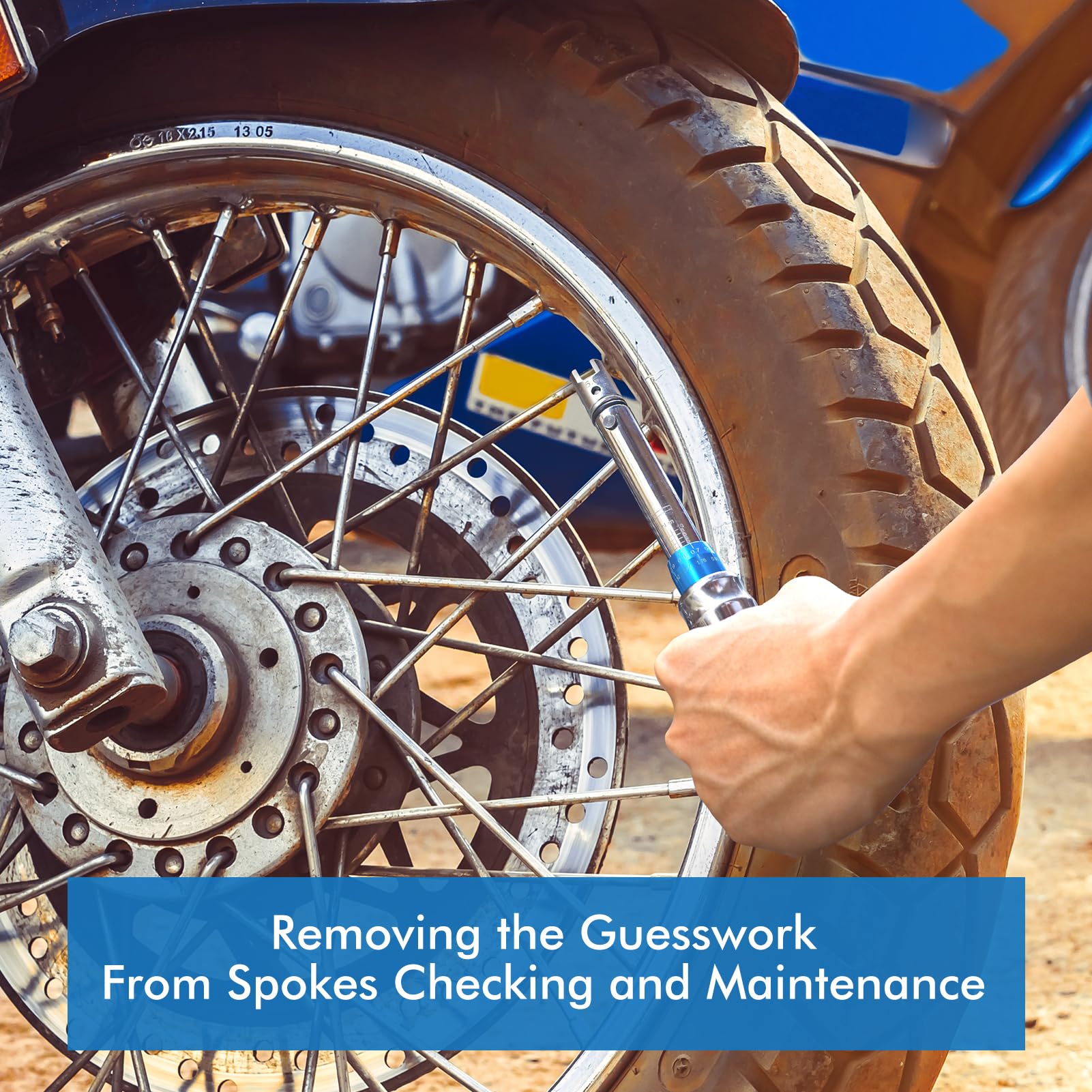 COTOUXKER wheel maintenance tool aids spoke tension checks