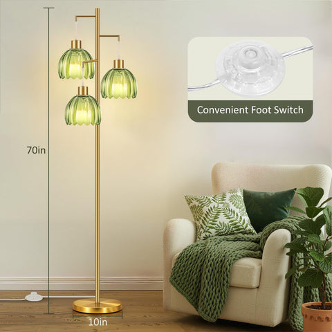 COTTHOS 70-inch tall design fits living rooms and bedrooms