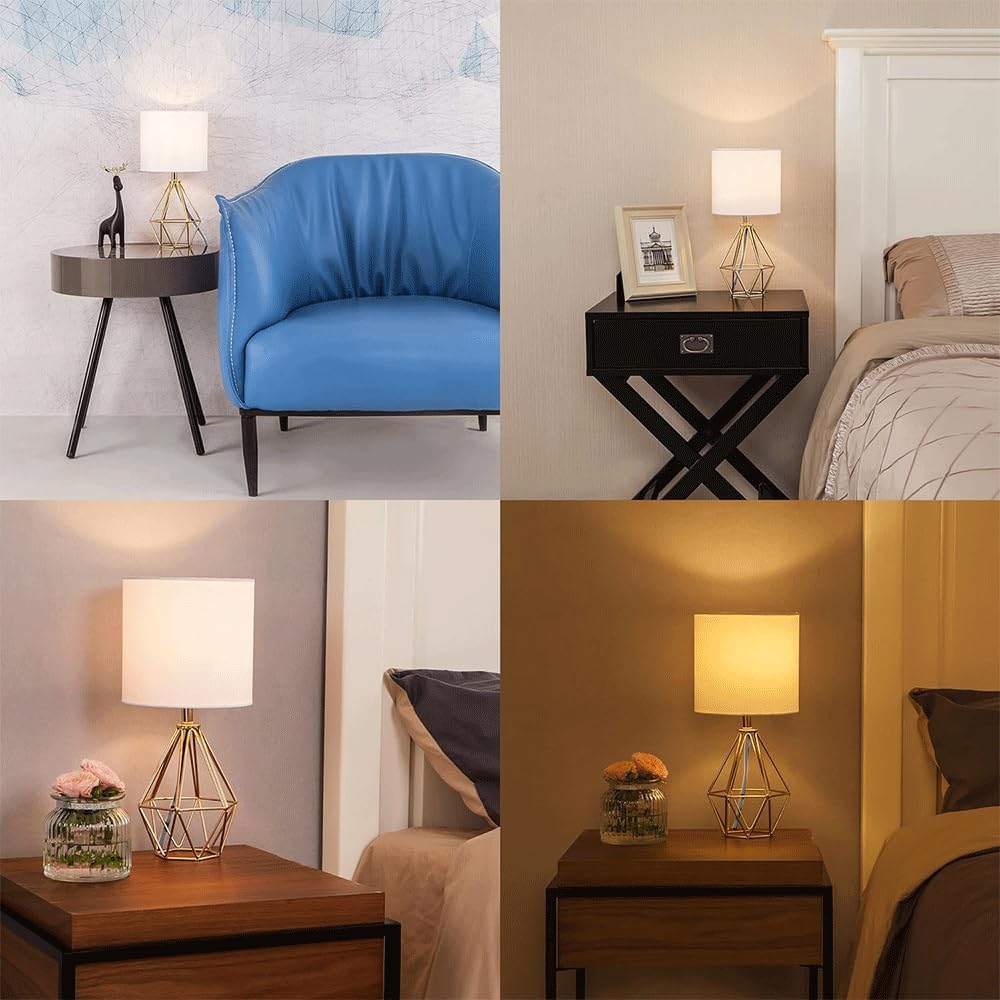 COTULIN gold table lamp UL-certified safety and quality