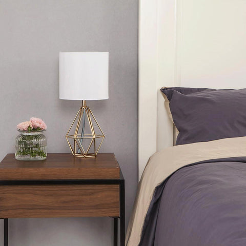 COTULIN easy-installation lamp shown in a modern living room setup.
