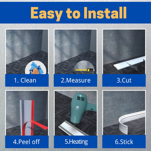 COUKIU nursery-friendly baseboard adds soft, safe decoration in children's spaces