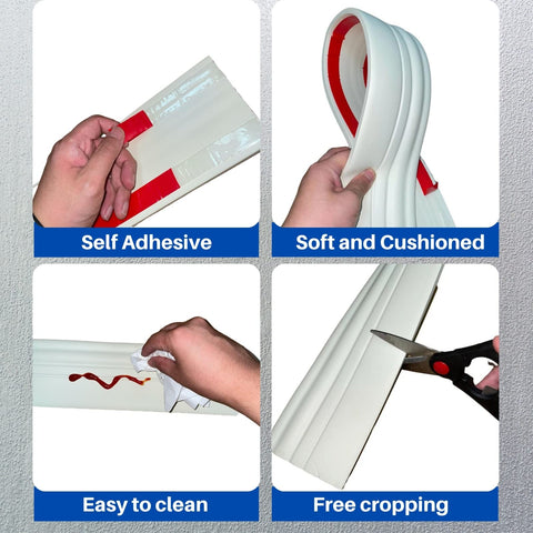 COUKIU NBR foam baseboard material offers durable flexibility and edge protection.