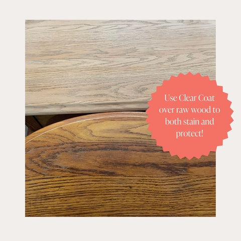 Country Chic Paint Clear Coat 4oz size ideal for small DIY touches.