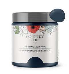 Country Chic Peacoat Navy paint bottle ready for furniture refresh.