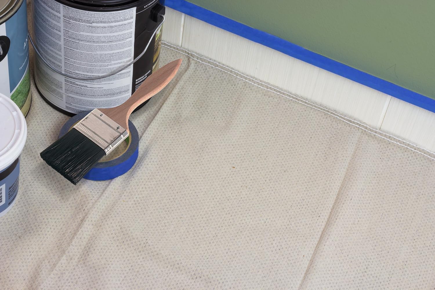 CoverGrip guards wood, tile and concrete from spills