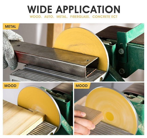 CowboyBOB sanding disc 320 grit resists loading during long sessions