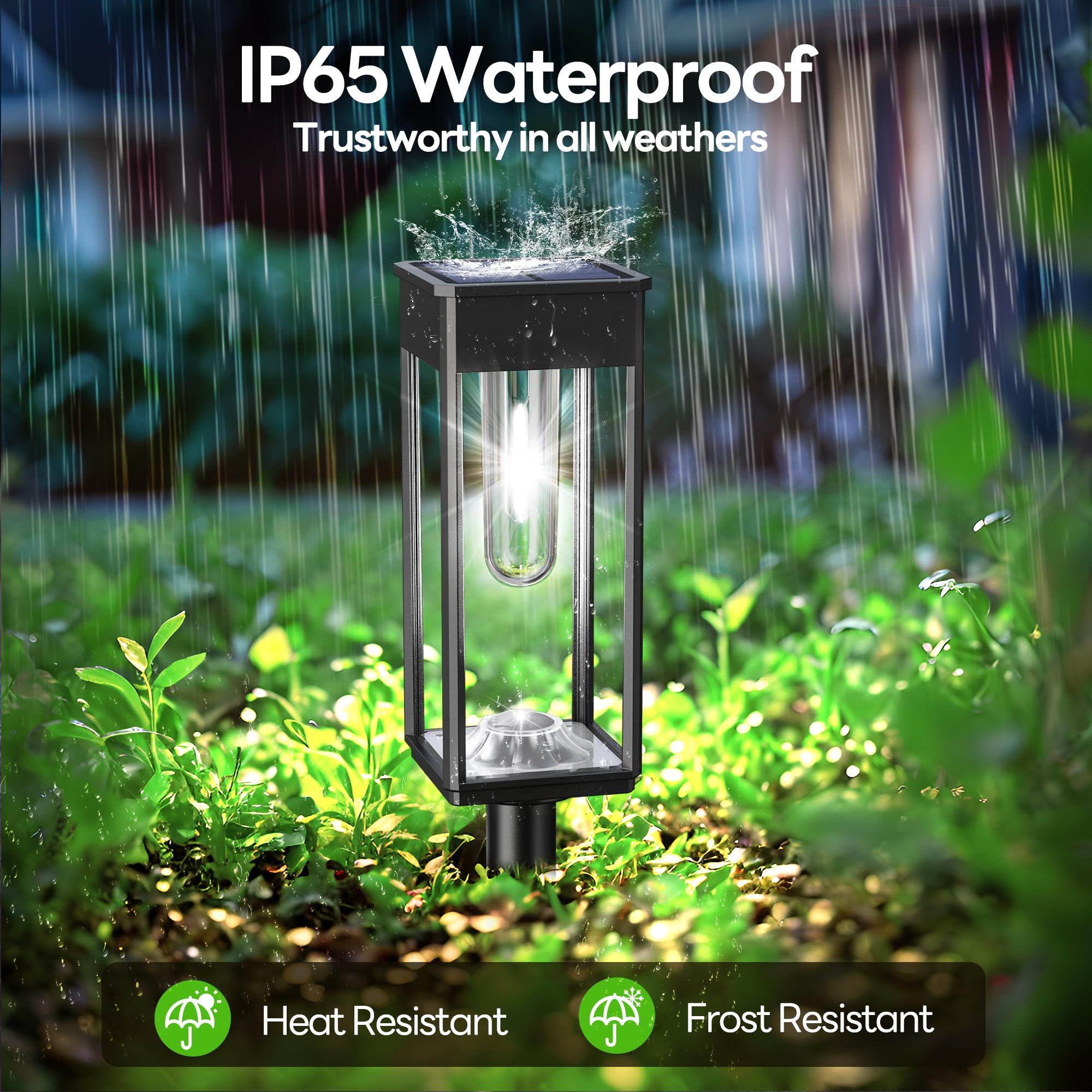 COXSENI adjustable-height pathway light for versatile layouts