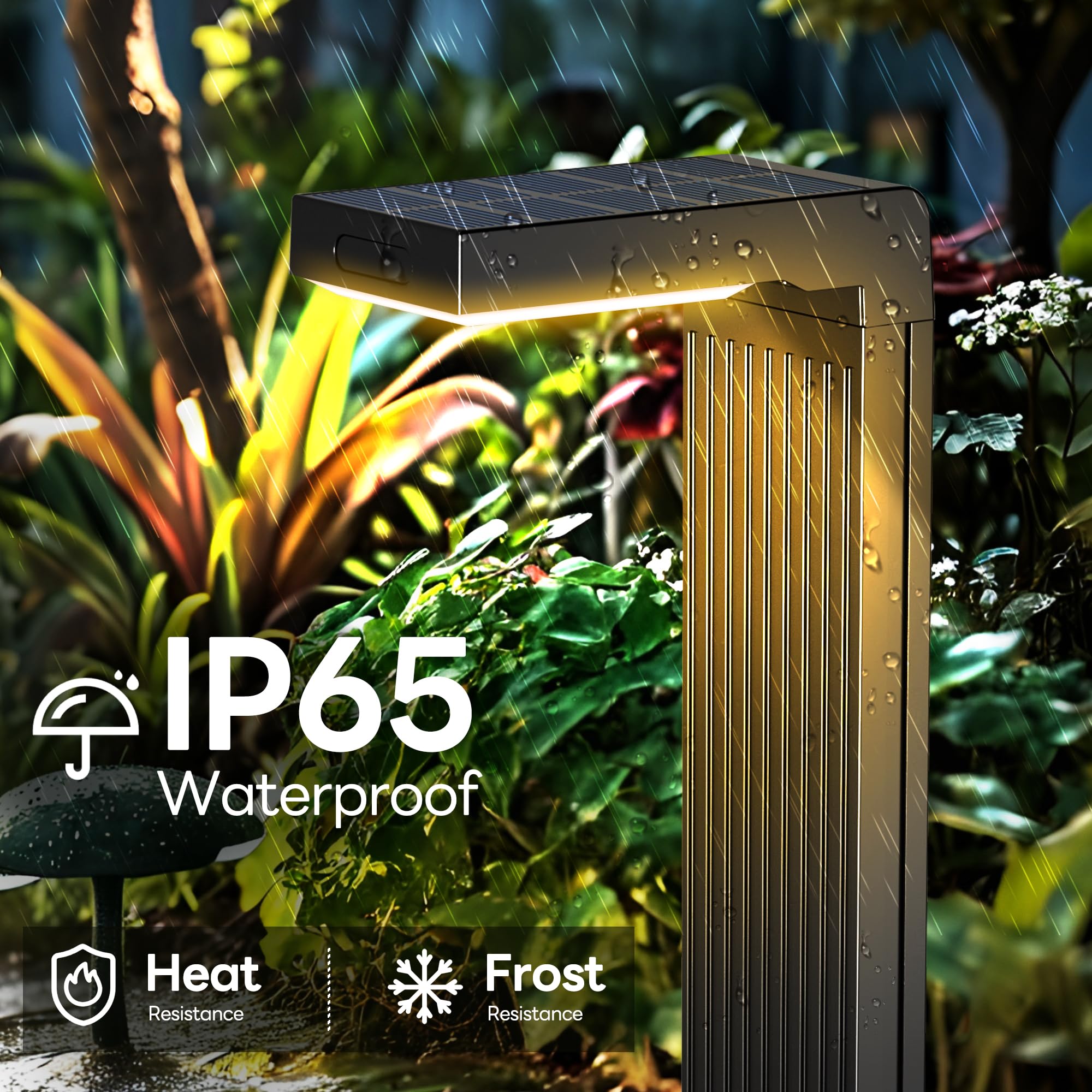 COXSENI tempered glass panel resists whitening and harsh weather