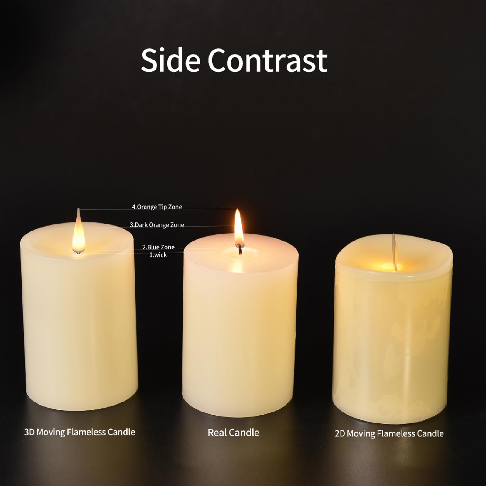 CozierGlow ivory table centerpiece ideal for festive dinners and gatherings.