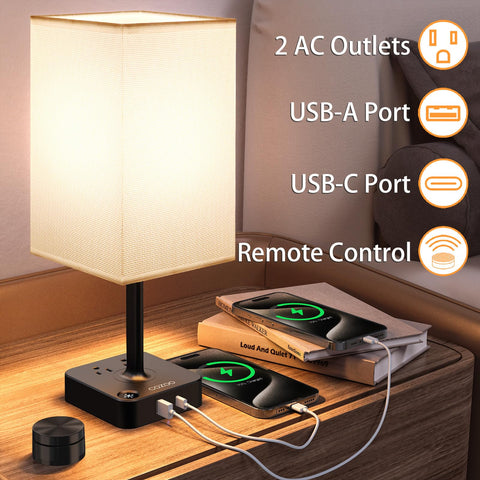 COZOO bedside lamp dimmable LED bulb offering adjustable brightness for cozy evenings