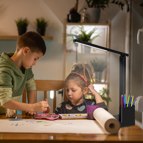 Cozoo desk lamp pen holder keeps writing tools within reach