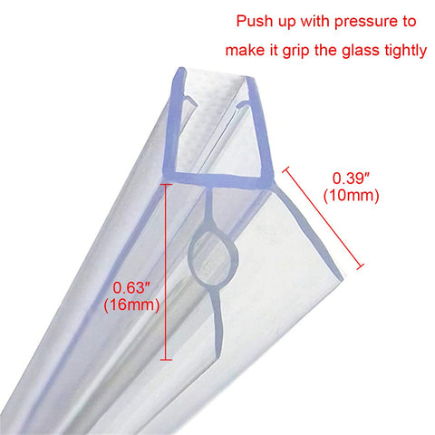 Cozylkx soft PVC fins bend to seal gaps along the door