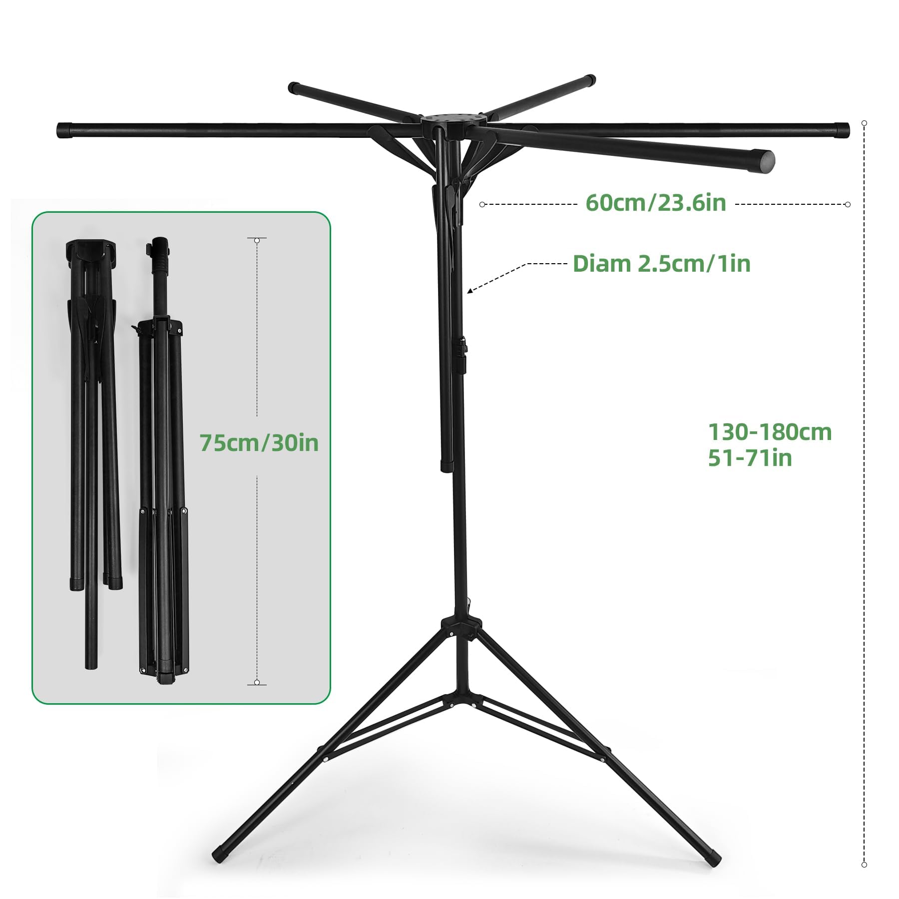 CozyNova Pool Towel Rack with sturdy base and durable metal.